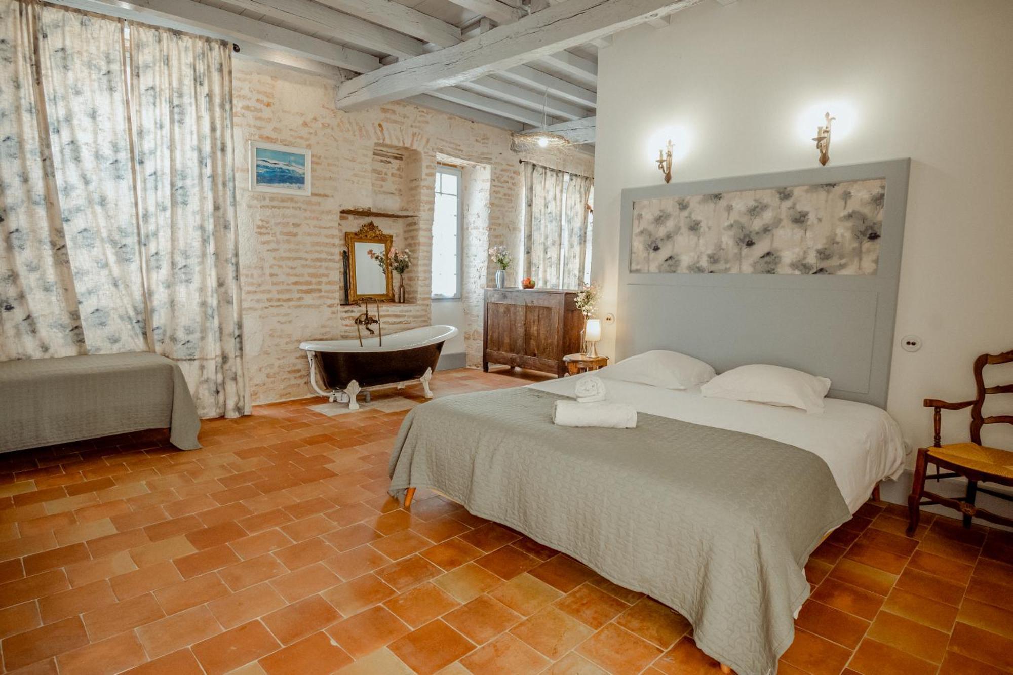 La Chambre Bleue Lauzerte Zewnętrze zdjęcie